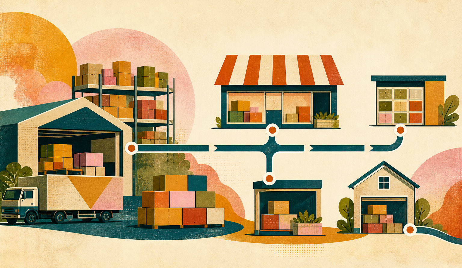Connected retail and consumer network