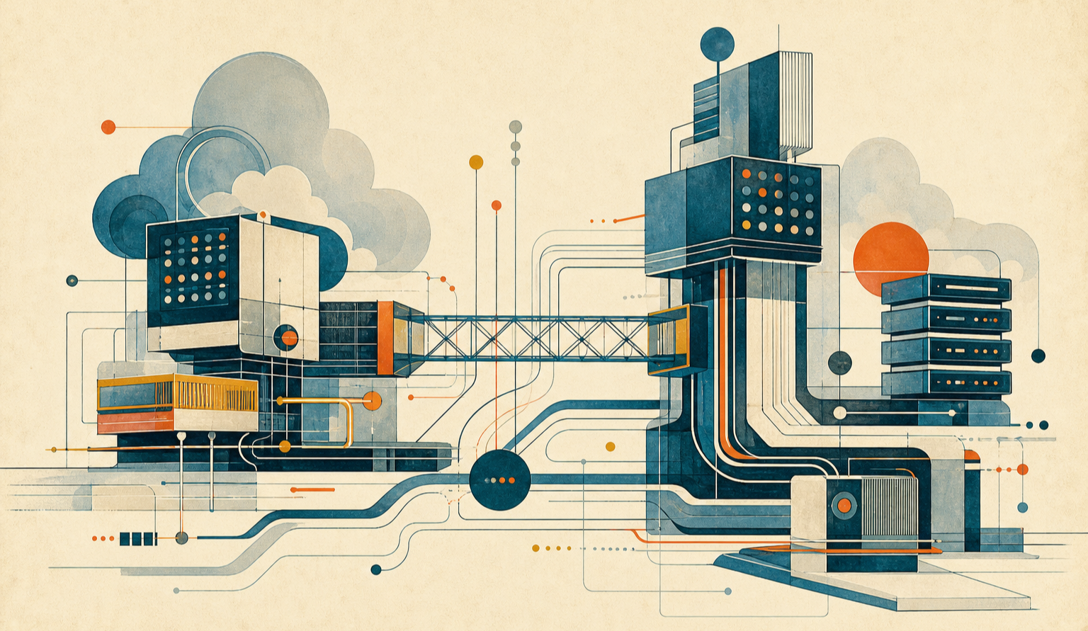 Connected software and technology systems